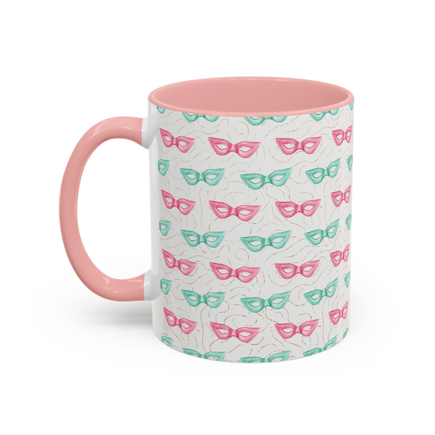 Colorful Glasses Accent Coffee Mug