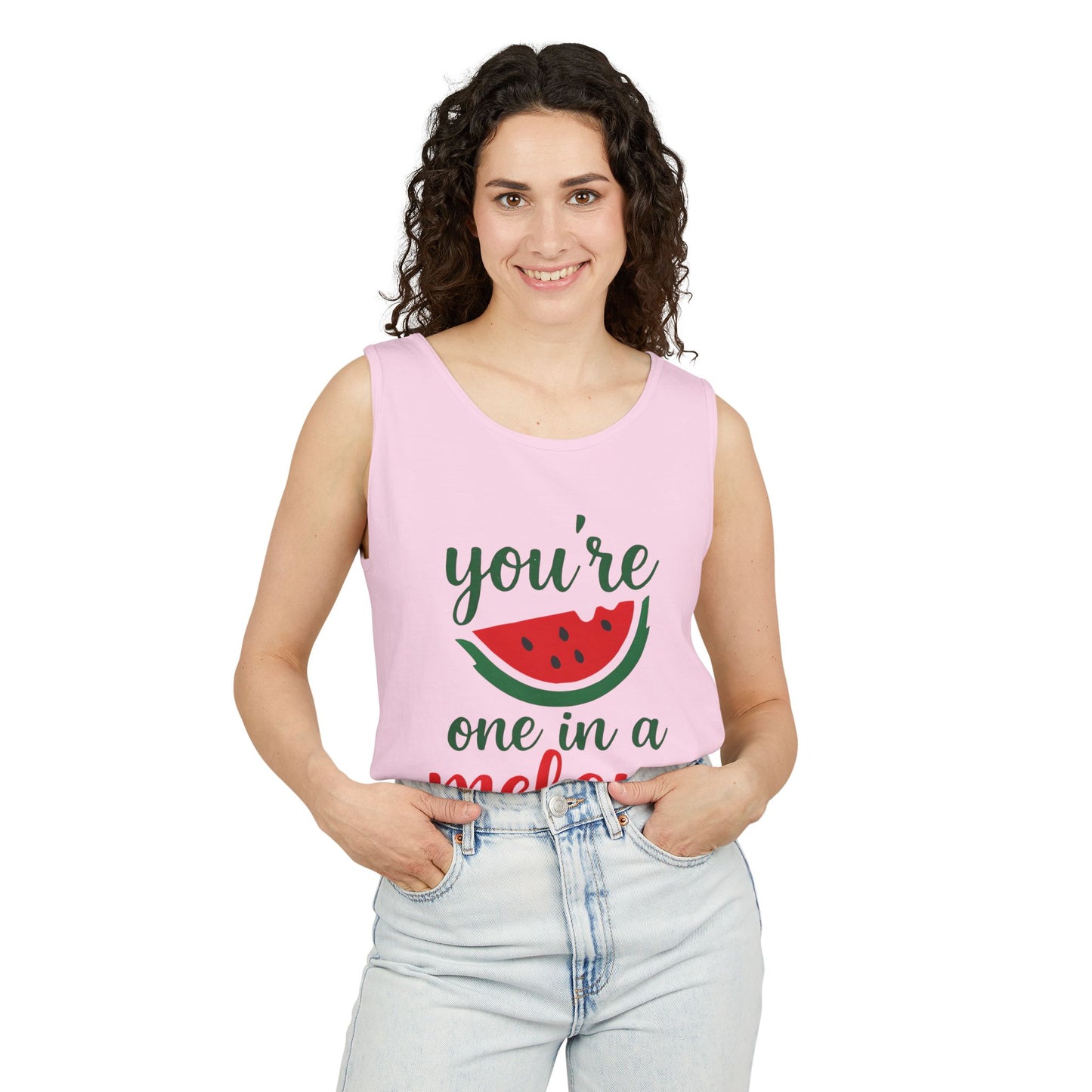 Watermelon Love Unisex Tank Top - Perfect for Summer