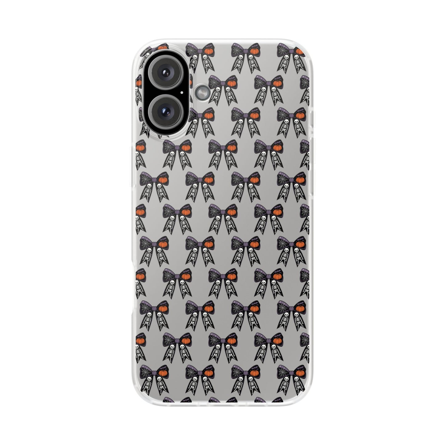 Cute Bow Pattern Flexi Case for Phone