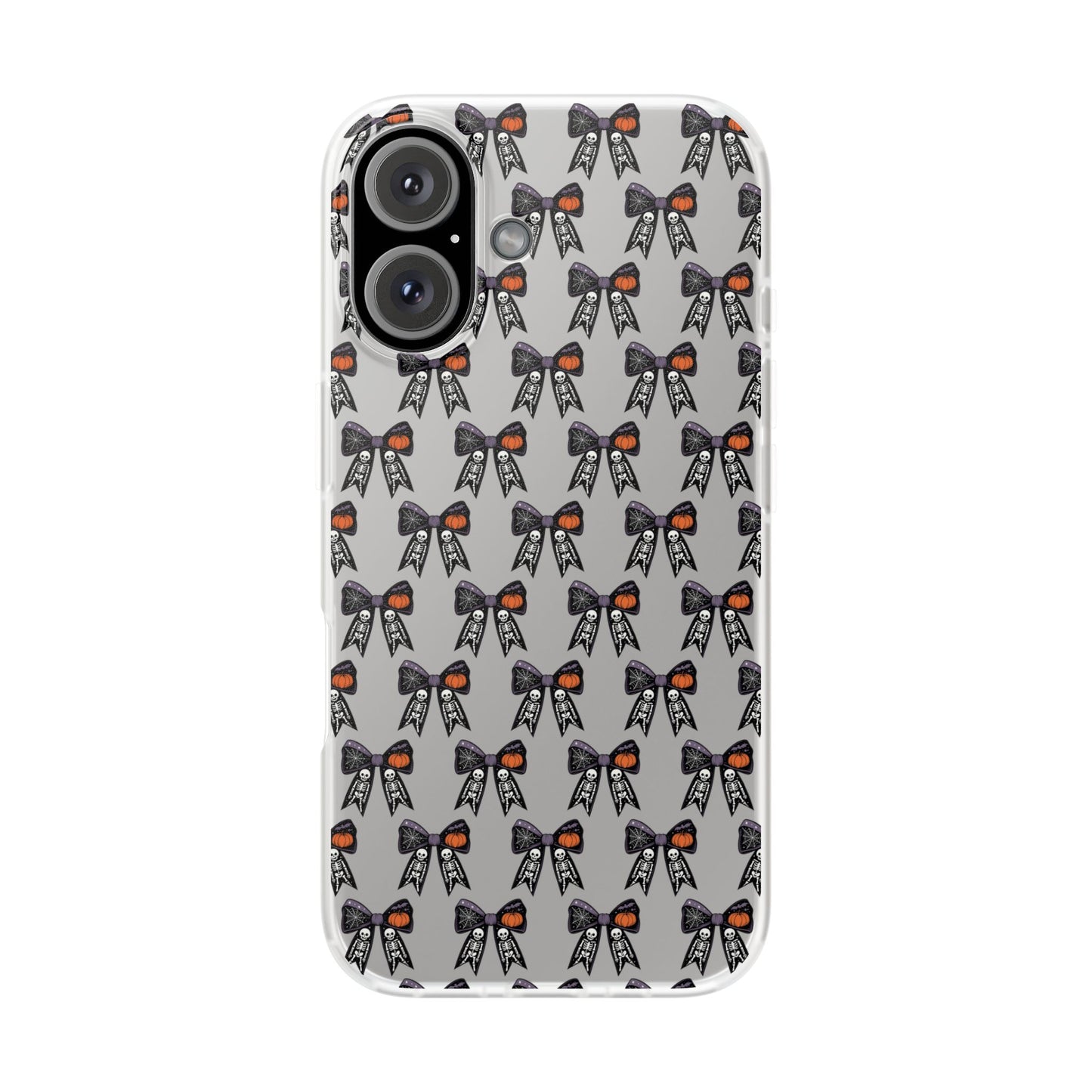 Cute Bow Pattern Flexi Case for Phone