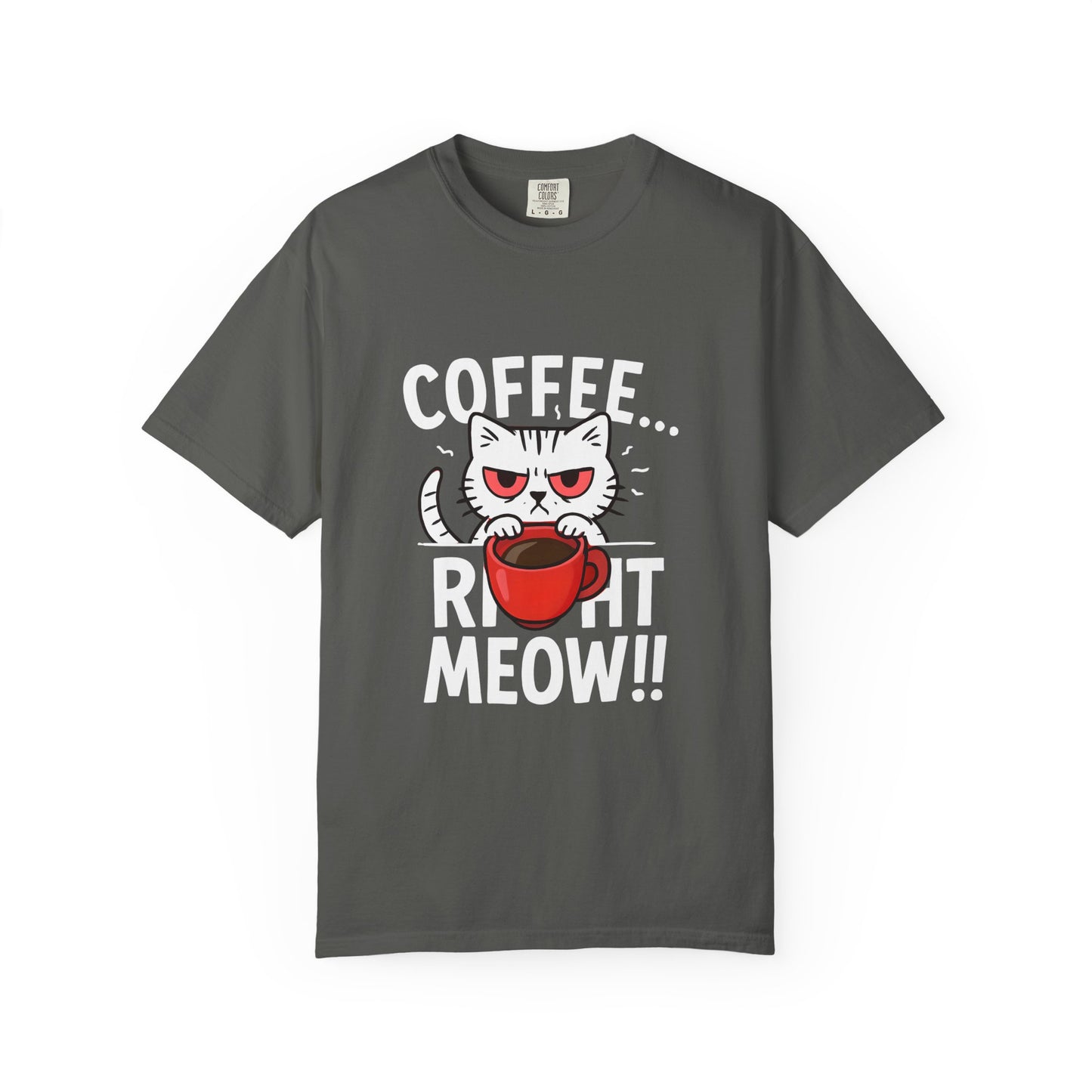 Cute Cat Coffee Lover Unisex T-Shirt