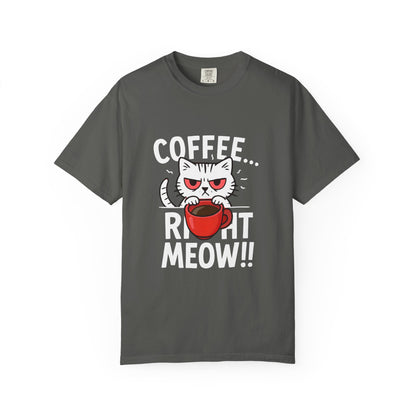 Cute Cat Coffee Lover Unisex T-Shirt