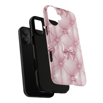 Elegant Pink Bow Phone Case