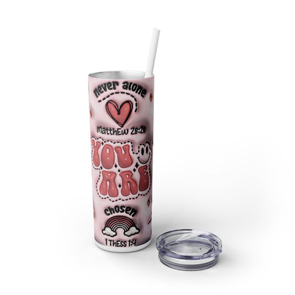 Faith-Inspired Skinny Tumbler