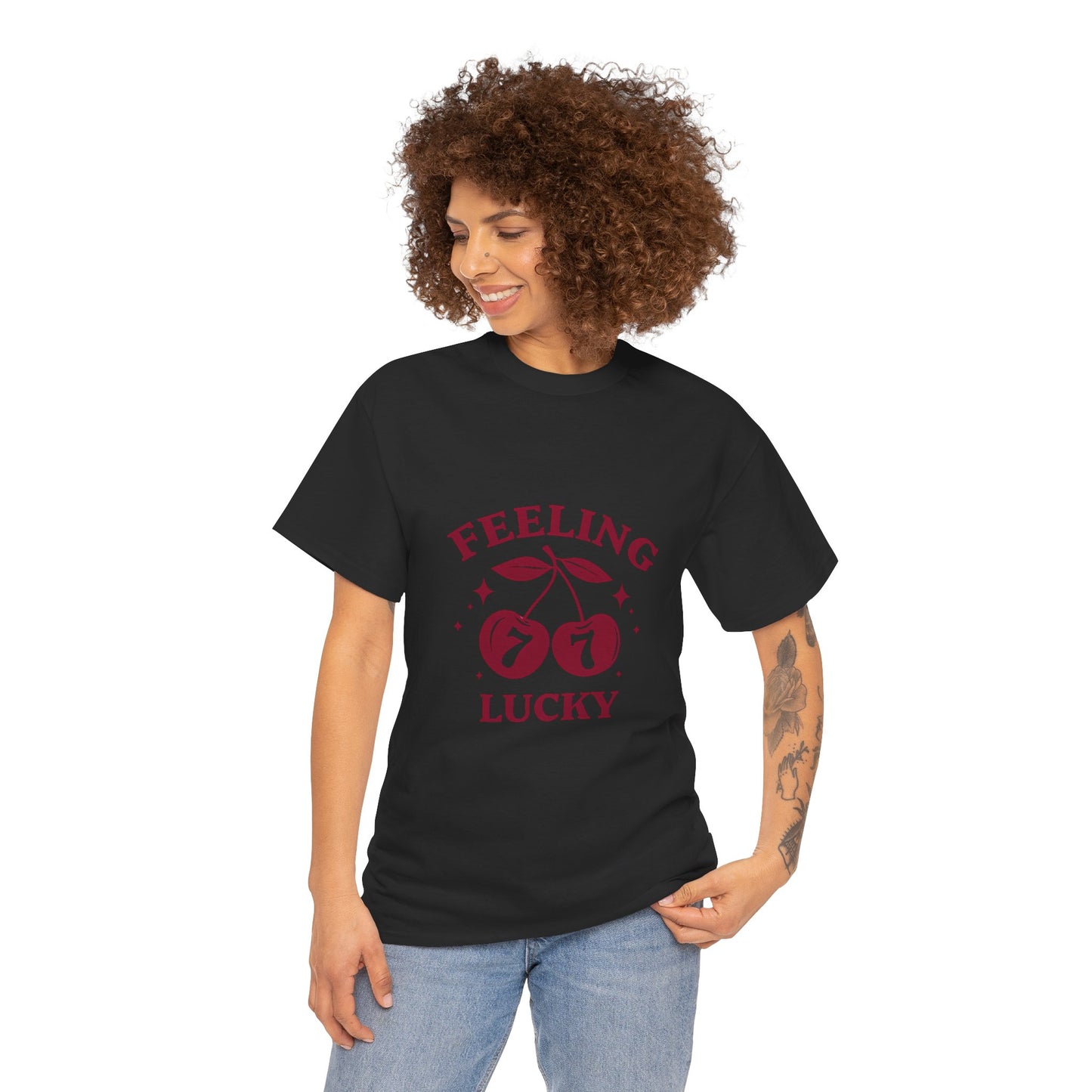 Feeling Lucky Unisex Heavy Cotton Tee