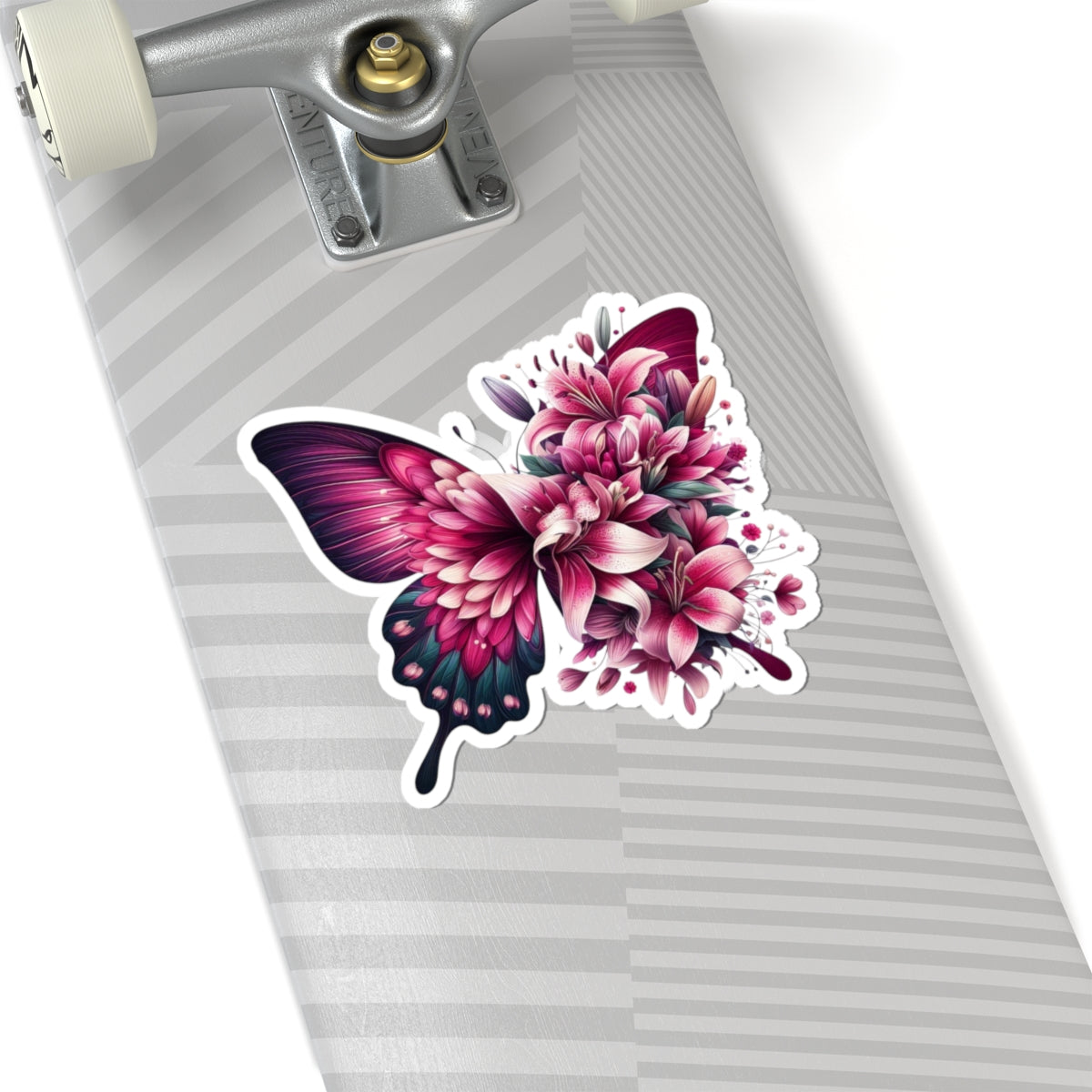 Butterfly Floral Kiss-Cut Stickers