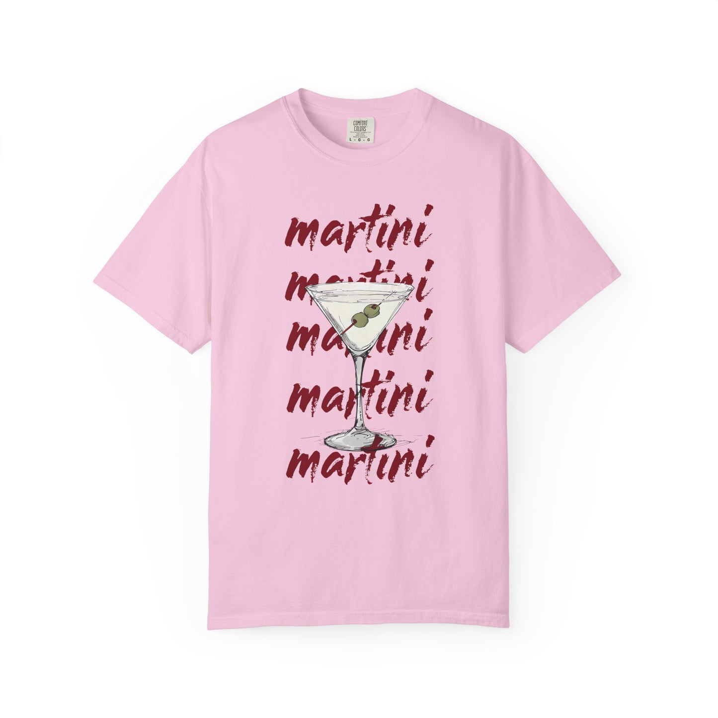 Chic Martini T-Shirt, Cocktail Party Tee