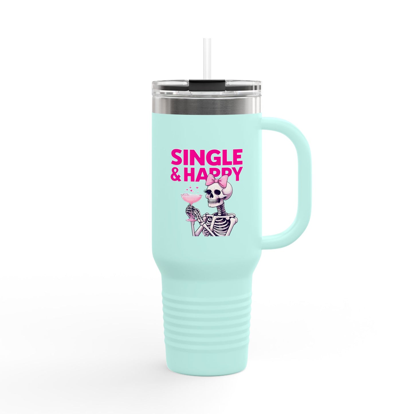Single & Happy Insulated Travel Mug