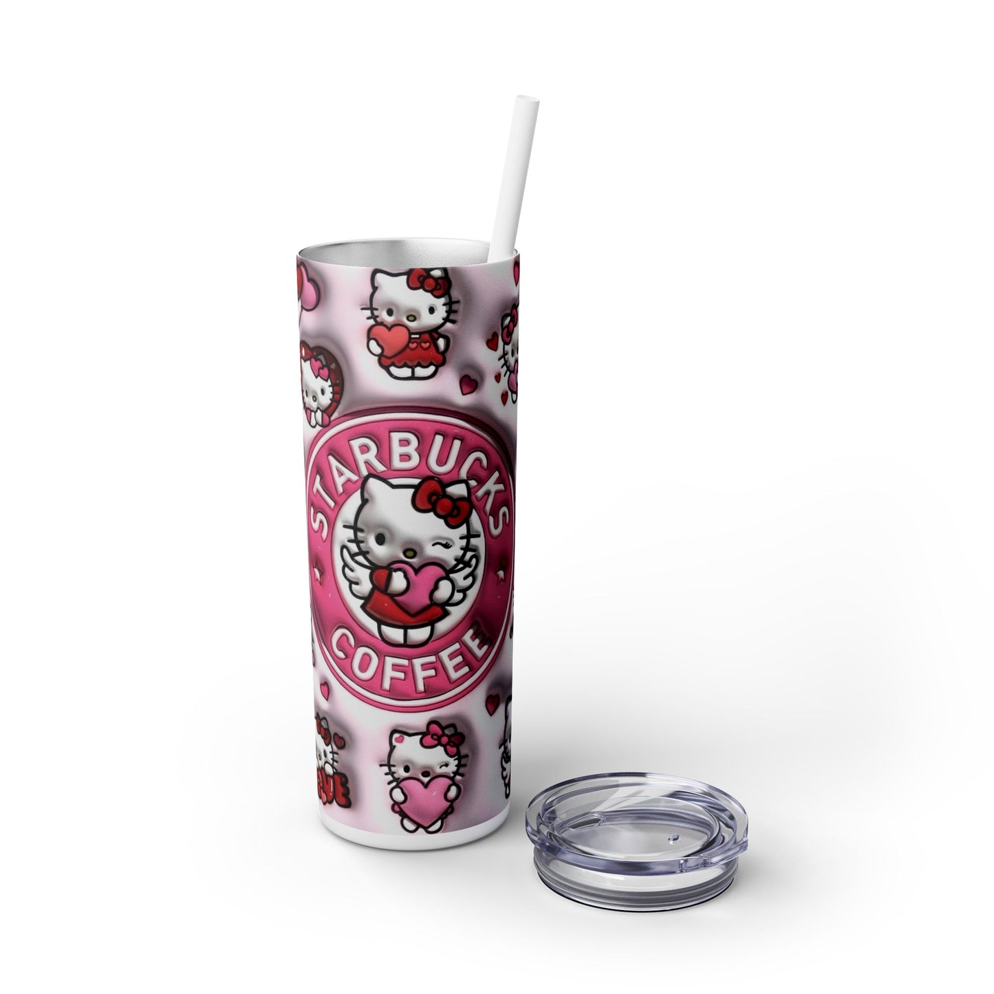Cute Hello Kitty Starbucks Tumbler