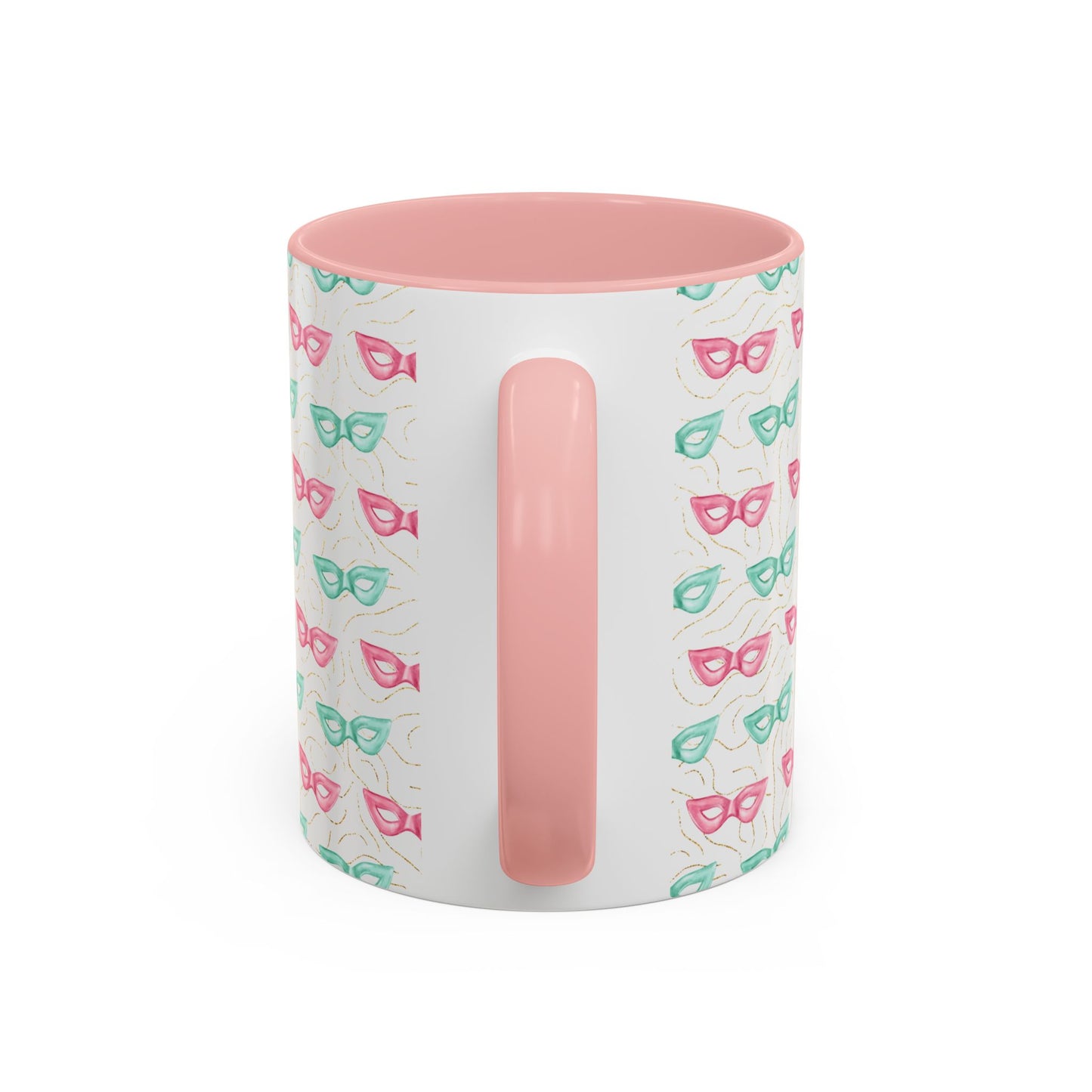 Colorful Glasses Accent Coffee Mug