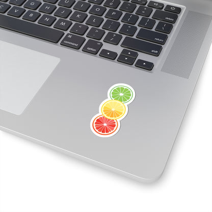 Colorful Citrus Kiss-Cut Stickers