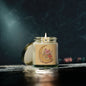 Charming Floral Scented Candle