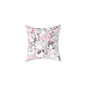Floral Square Pillow