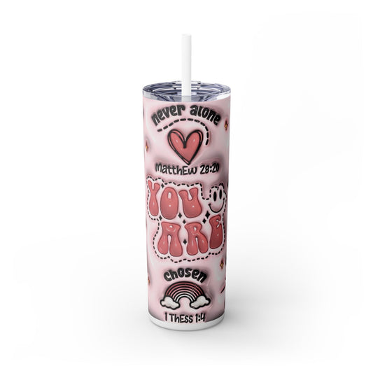 Faith-Inspired Skinny Tumbler