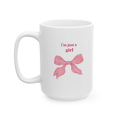 Charming Floral Ceramic Mug