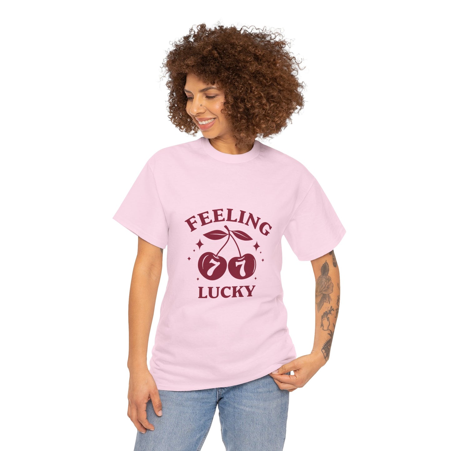 Feeling Lucky Unisex Heavy Cotton Tee