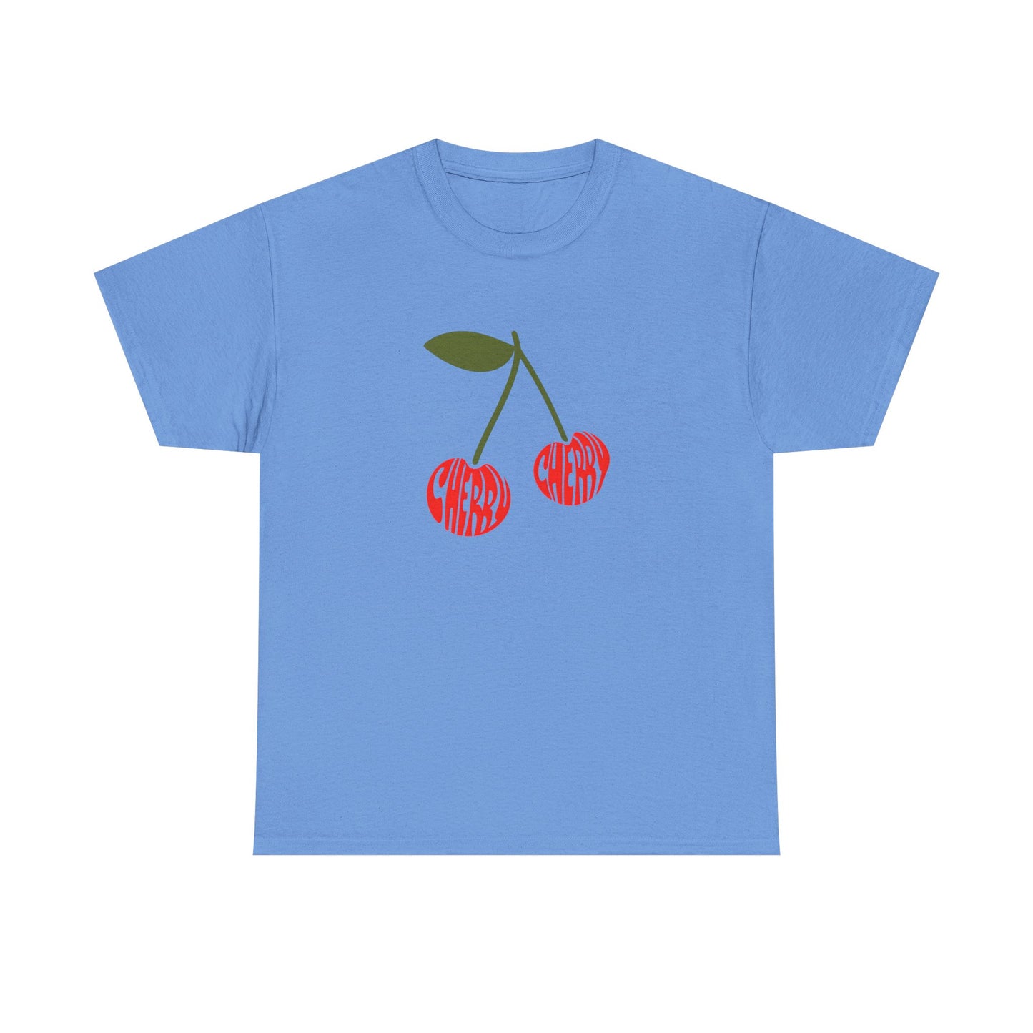 Cherry Print Unisex Tee, Cute Graphic