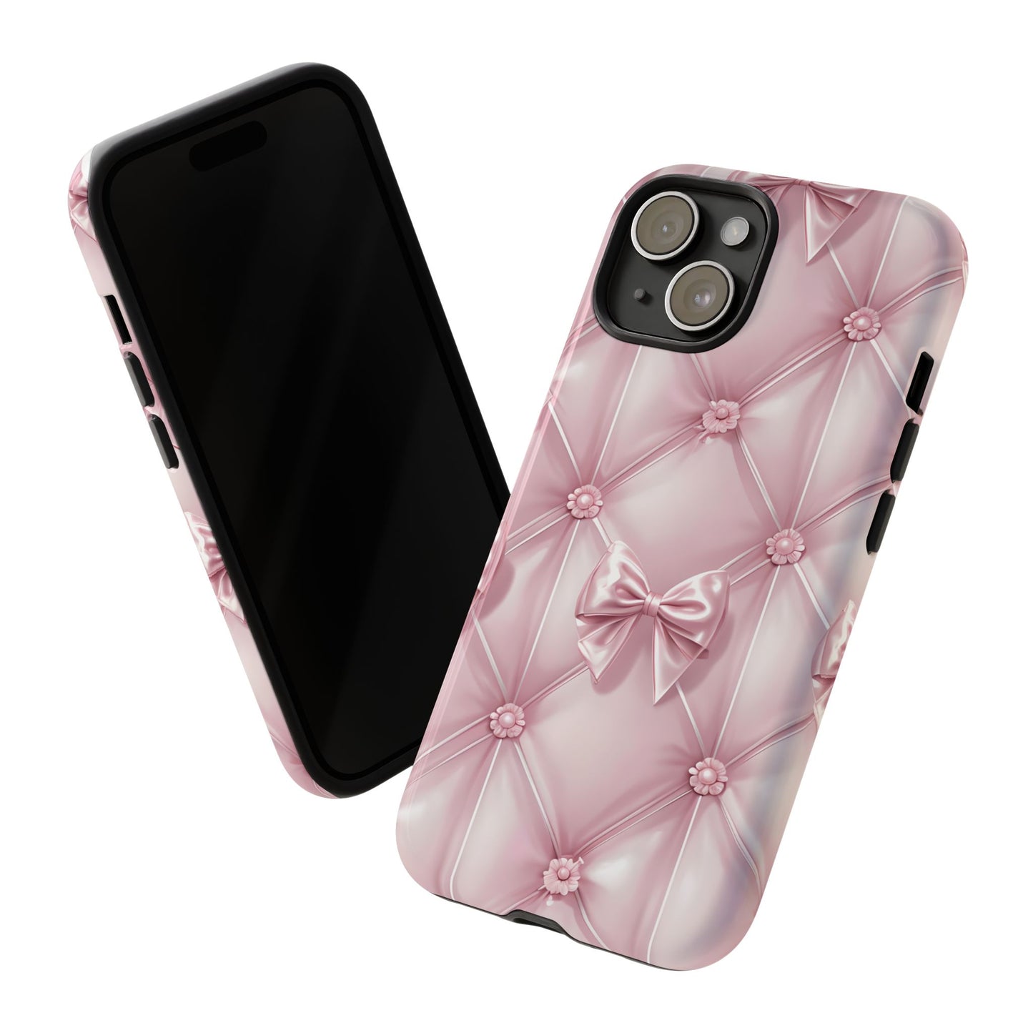 Elegant Pink Bow Phone Case