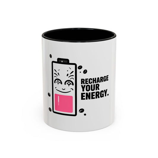 Vintage Camera Accent Coffee Mug