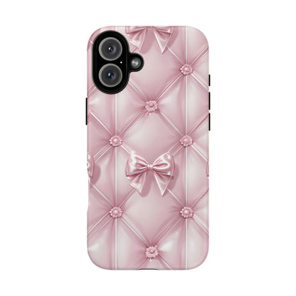 Elegant Pink Bow Phone Case