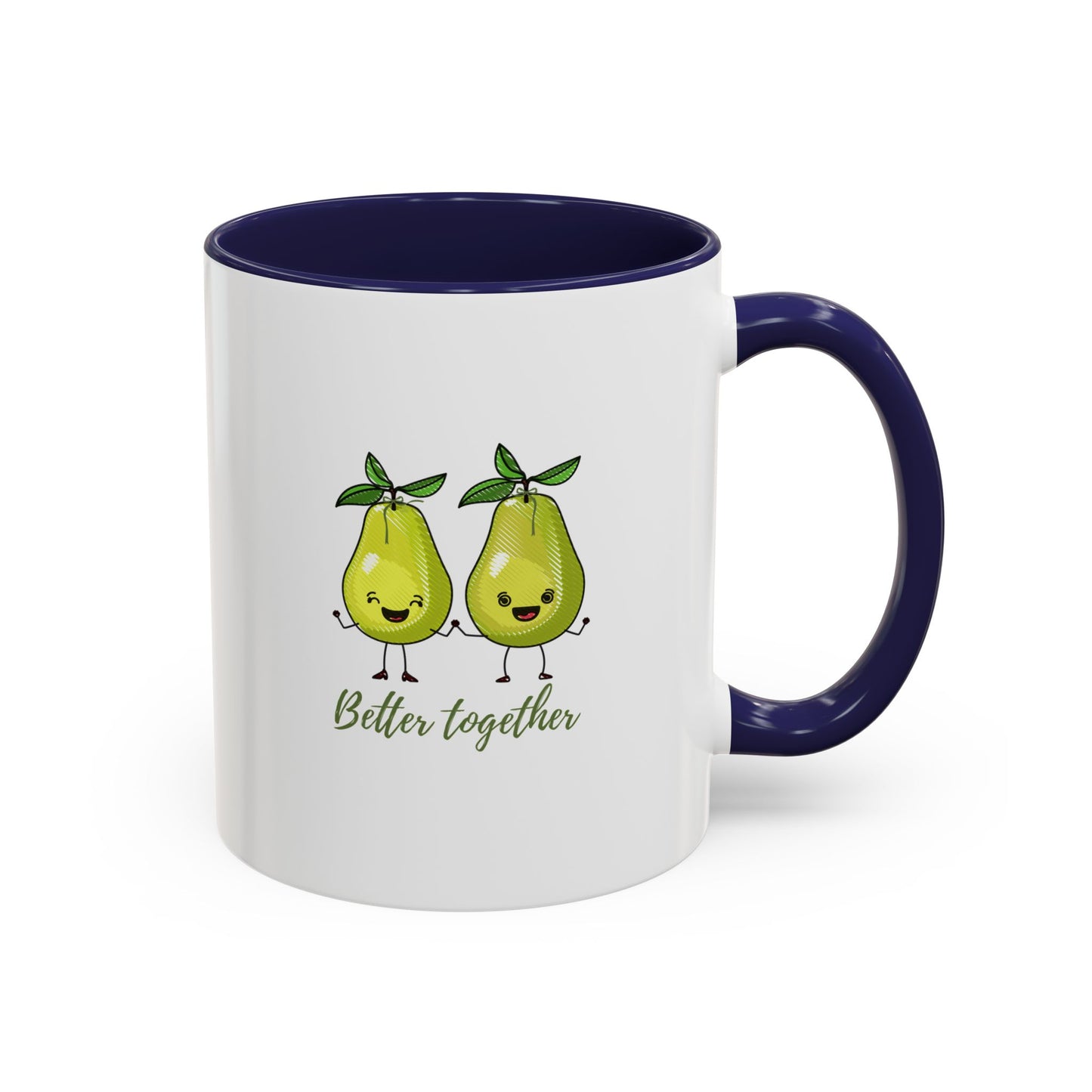 Cute Pears Accent Coffee Mug
