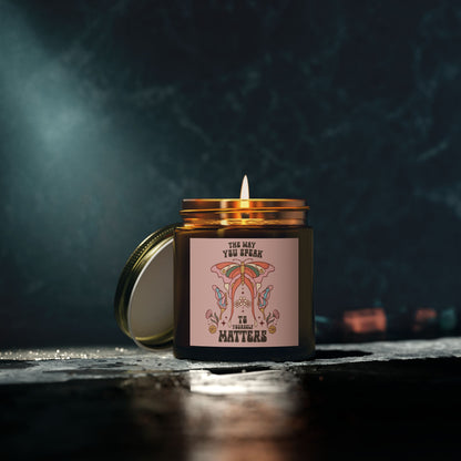 Scented Candles: "The Way You Speak Matters"