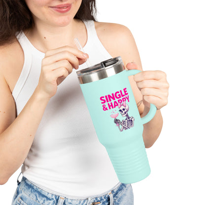 Single & Happy Insulated Travel Mug