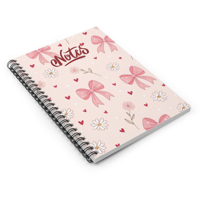 Floral Spiral Notebook