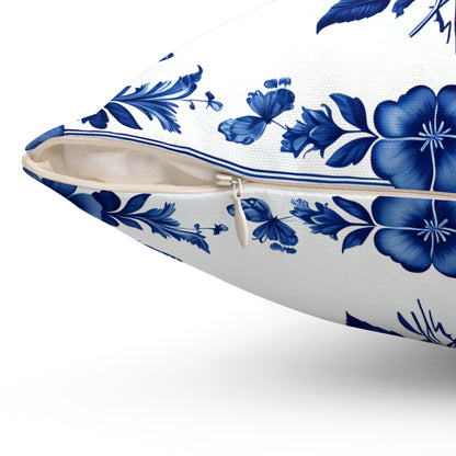 Floral Decorative Pillow, Elegant Home Decor