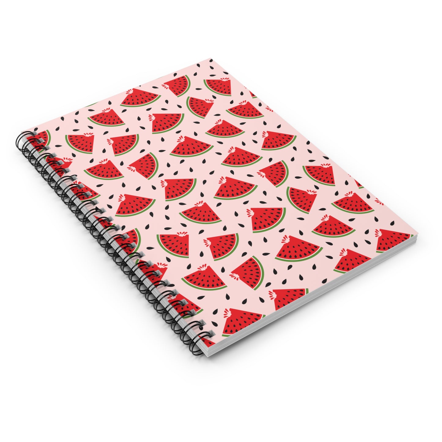 Watermelon Pattern Spiral Notebook