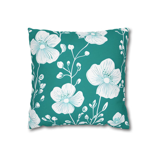 Floral Decorative Pillowcase