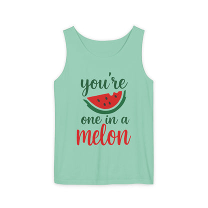 Watermelon Love Unisex Tank Top - Perfect for Summer
