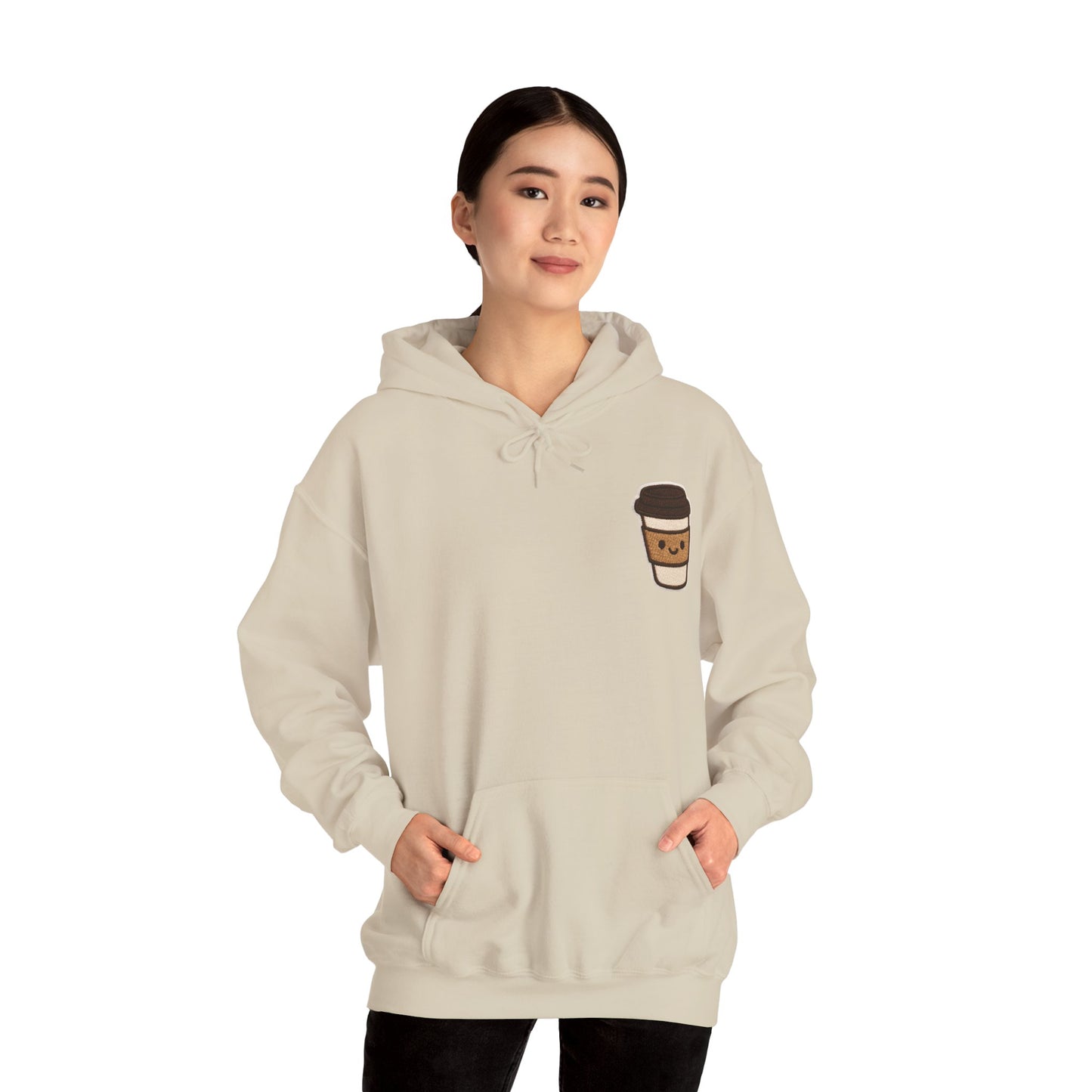 Cute Coffee Cup Hoodie - Cozy Gift for Coffee Lovers