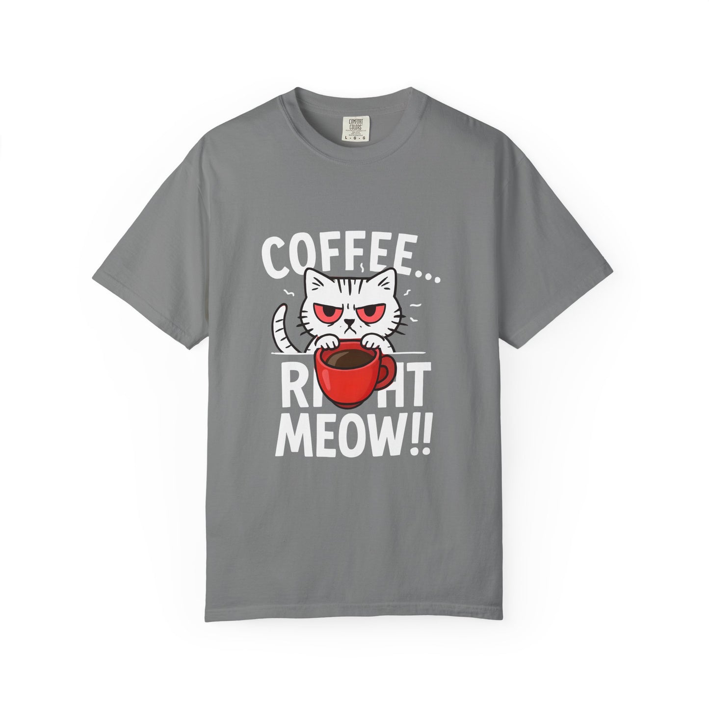 Cute Cat Coffee Lover Unisex T-Shirt