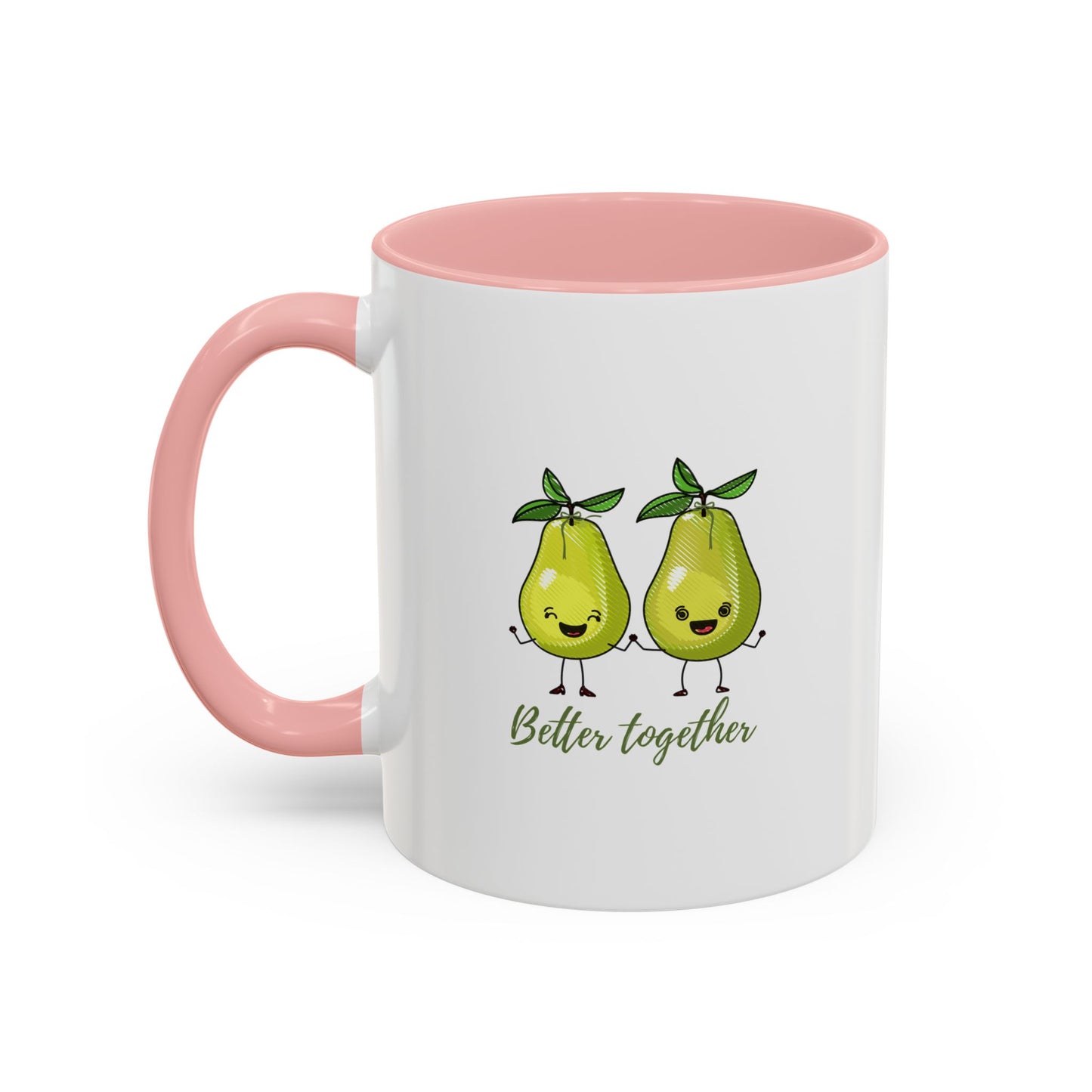 Cute Pears Accent Coffee Mug