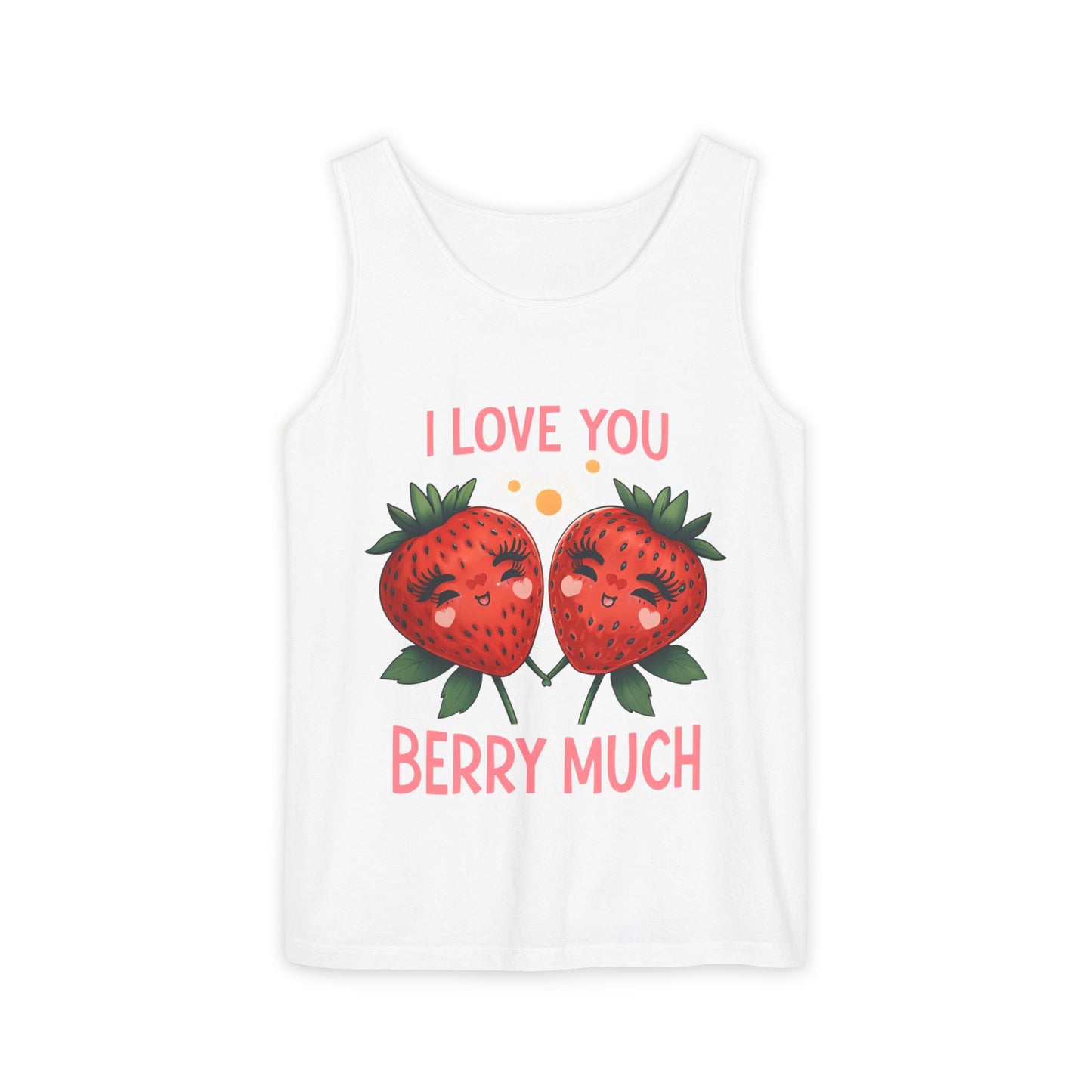Strawberry Love Tank Top - I Love You Berry Much