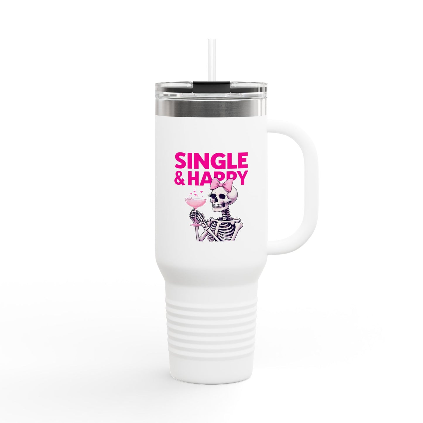 Single & Happy Insulated Travel Mug
