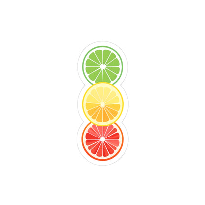 Colorful Citrus Kiss-Cut Stickers