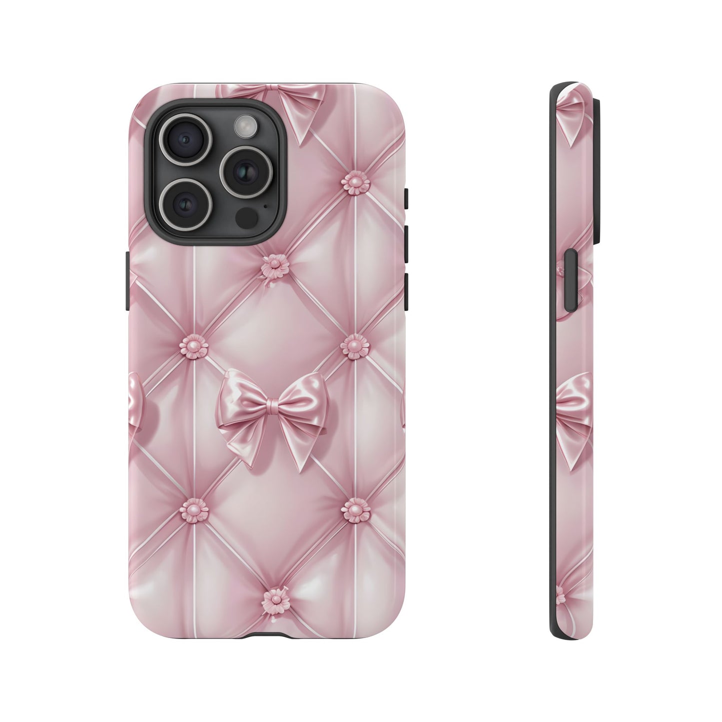 Elegant Pink Bow Phone Case