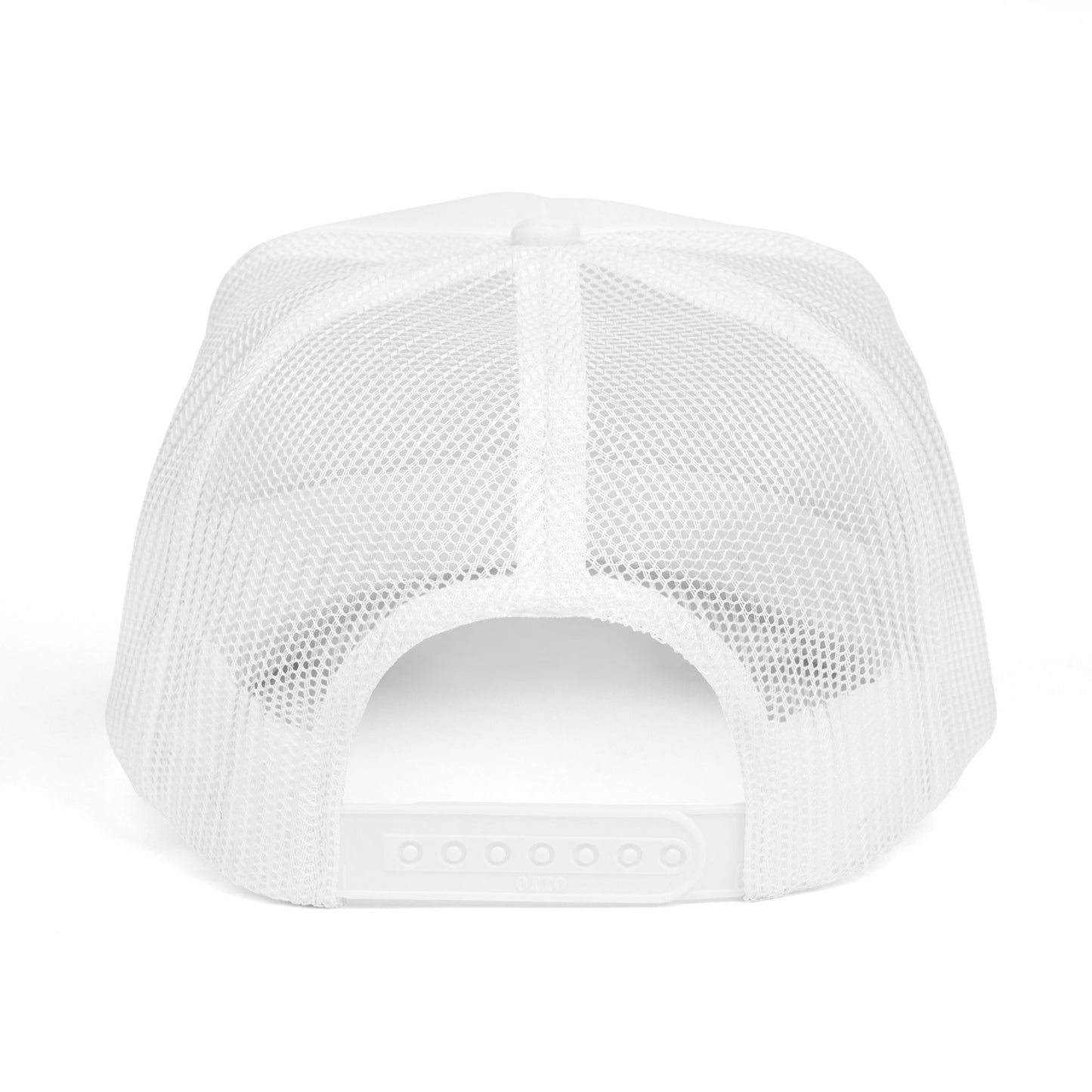 Embroidered Foam Trucker Hat with Love Design