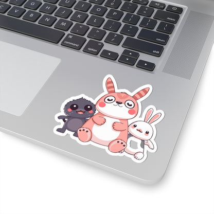Cute Animal Kiss-Cut Stickers