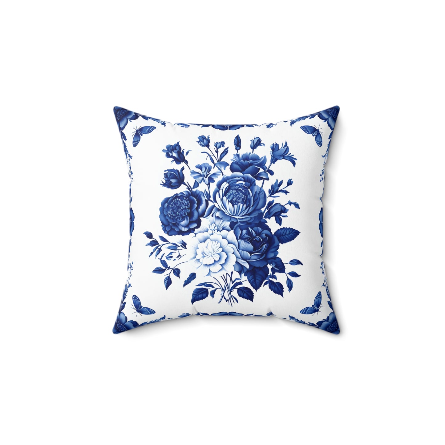 Floral Decorative Pillow, Elegant Home Decor