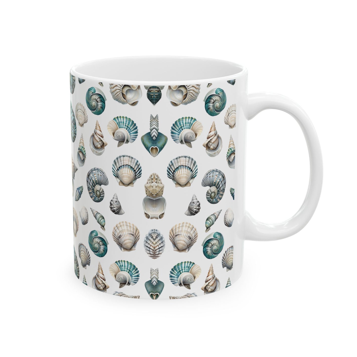 Seashell Ceramic Mug