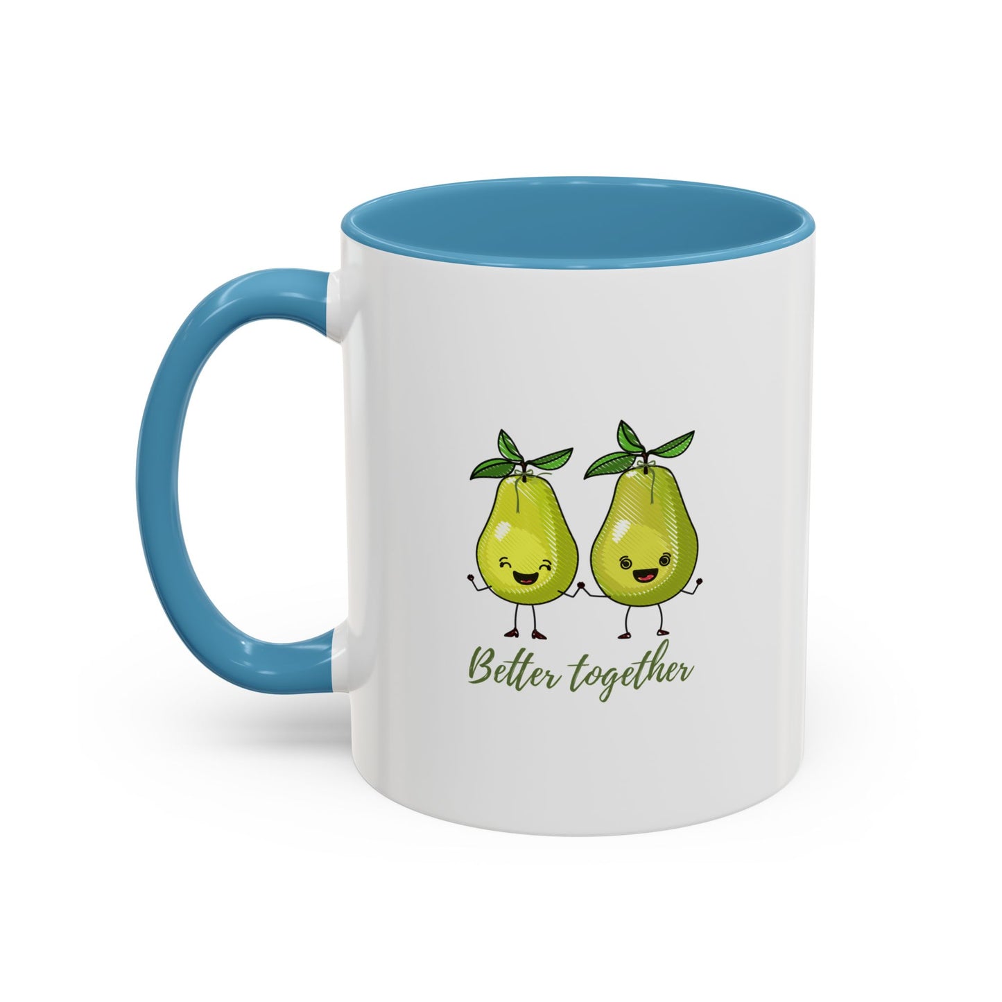 Cute Pears Accent Coffee Mug