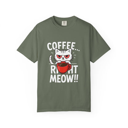 Cute Cat Coffee Lover Unisex T-Shirt
