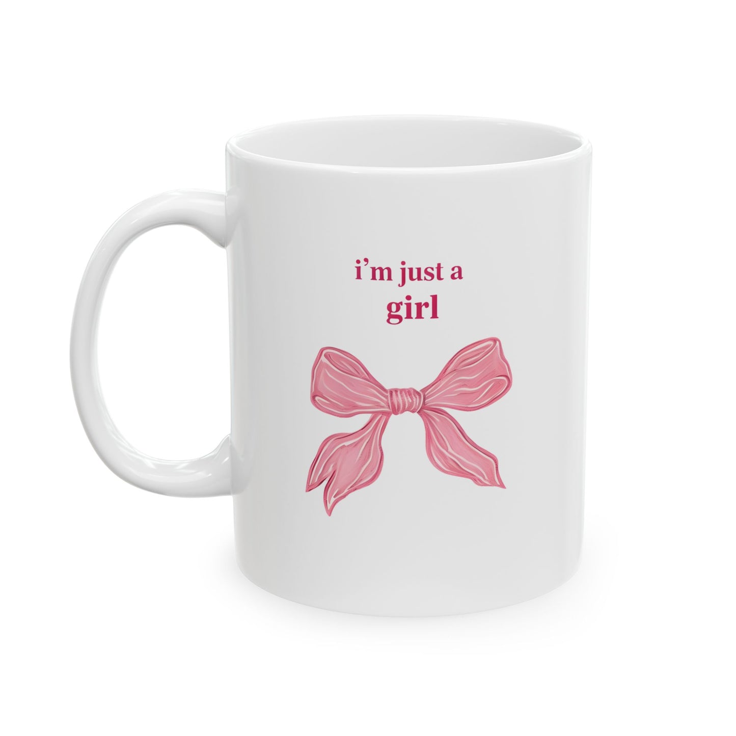 Charming Floral Ceramic Mug