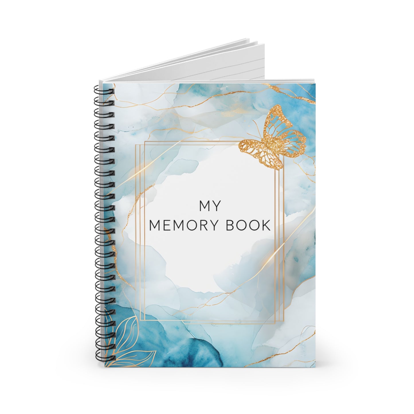 Elegant Memory Book Spiral Notebook