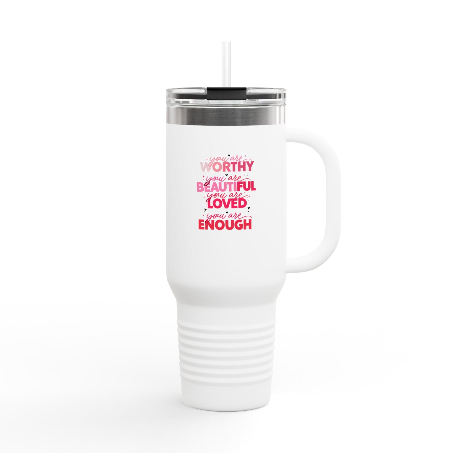 Empowering Insulated Travel Mug