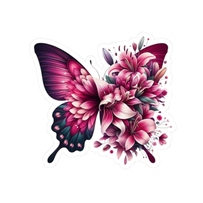 Butterfly Floral Kiss-Cut Stickers