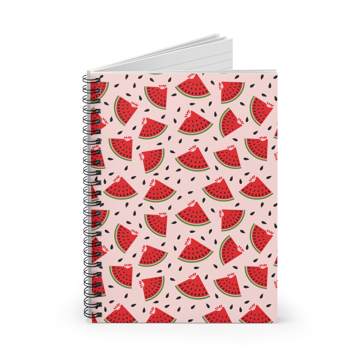 Watermelon Pattern Spiral Notebook